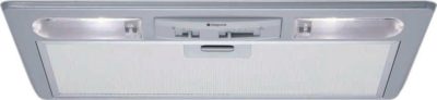 Hotpoint - HTU32 52cm Canopy - Cooker Hood Stainless Steel